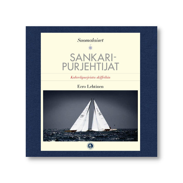 Suomalaiset sankaripurjehtijat -kirjan kansi