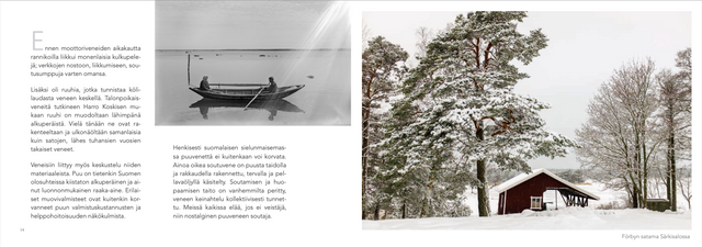 Suomalainen puuvene on arvokasta perintöä