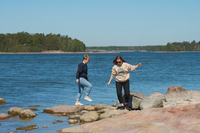 Itämericollegen malli on rento oversize.