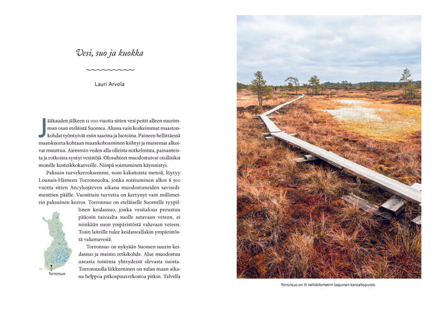 Pintaa syvemmältä -kirjan esimerkkiaukeama