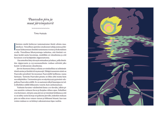 Pintaa syvemmältä -kirjan esimerkkiaukeama