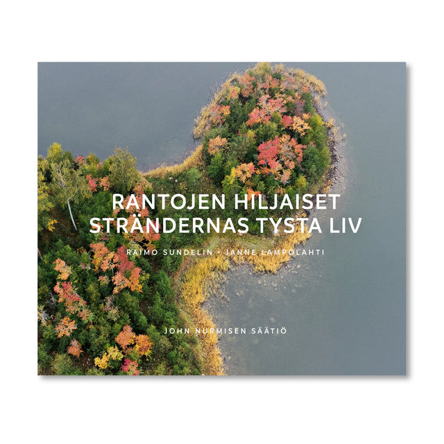 Rantojen Hiljaiset – strändernas tysta liv -kirjan kansi
