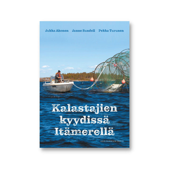 Kalastajien kyydissä Itämerellä -kirjan kansi