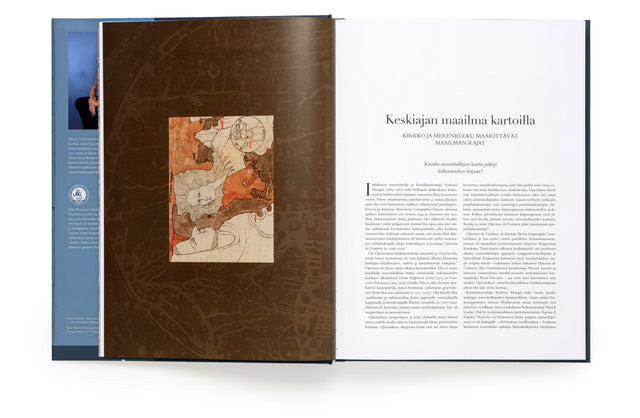 Kirkko ja merenkulku määrittivät keskiajan maailman – ja karttojen – rajat.