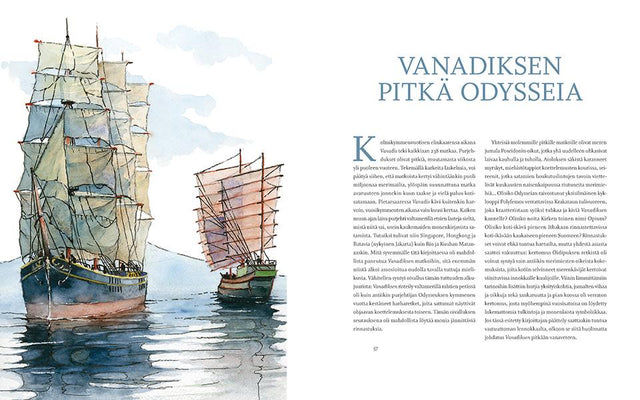 Suomalaisen purjevene Vanadiksen tarina on osa maailmanhistoriaa.